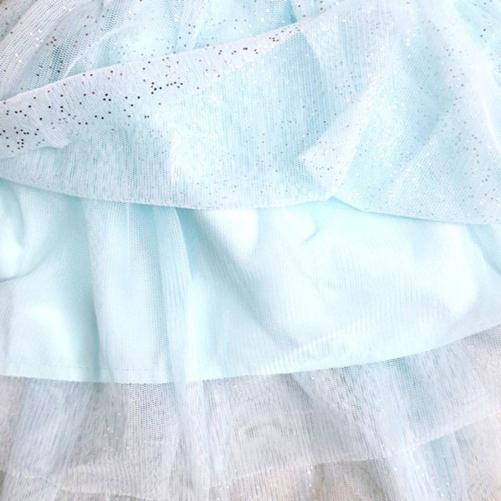 Cat and Jack Toddler Sparkle Tutu Unicorn Long Sleeve  Dress Sz 12M - Picture 5 of 8